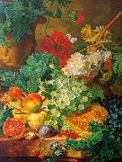 Jan van Huysum Fruit Still Life Spain oil painting artist